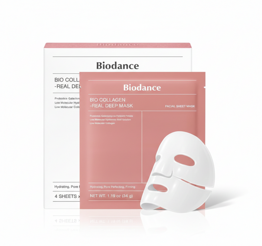 Mascarilla hidratante de biocolágeno